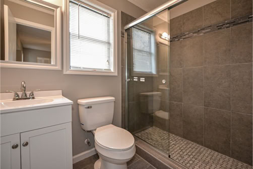 Restored Bathroom and walk-in shower