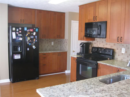 Custom restored kitchen